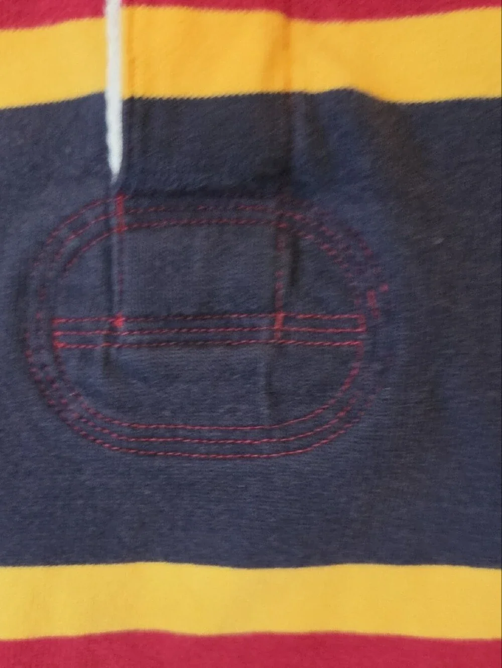 Vintage Polo Ralph Lauren Striped Long Sleeve Rugby Shirt - Men's XL